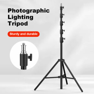 6-Meter Heavy-Responsibility Aluminum Alloy Air-Cushioned Steel Lamp Holder for Skilled Images Flash Extension