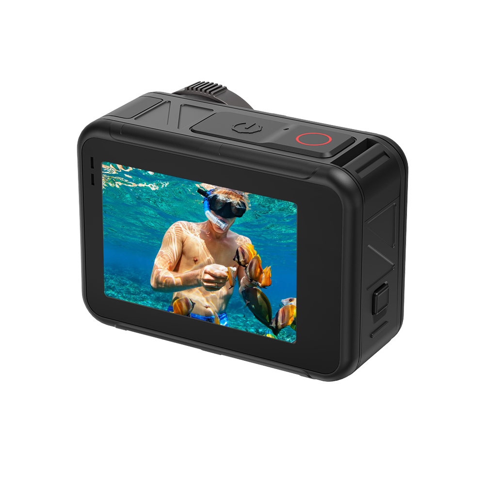 Distinctive Waterproof Motion Digital camera: 4K 60fps, 52MP Images, Twin Display, WIFI, 12M Depth, HD 1080p