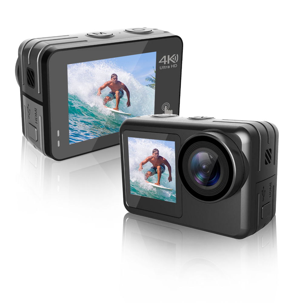 HDKing Subsequent-Gen True 4K 60fps Motion Digital camera with 20MP, Waterproof As much as 30 Meters, and Twin Screens