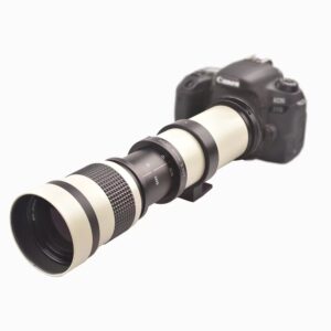 Guide Zoom Tremendous Telephoto Lens 420-800mm F/8.3-16 for Canon, Nikon, Sony, and Pentax DSLR Cameras